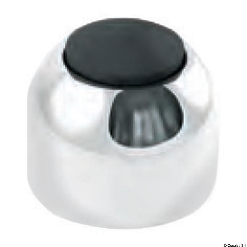 Paracolpi per porte Ø 25 mm in ottone cromato