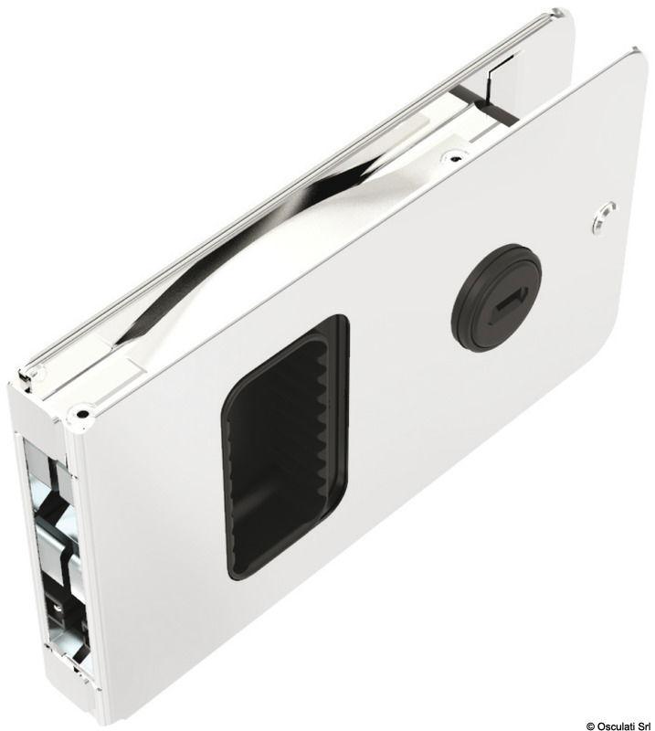 Chiusura Flush per porte ingresso inox standard