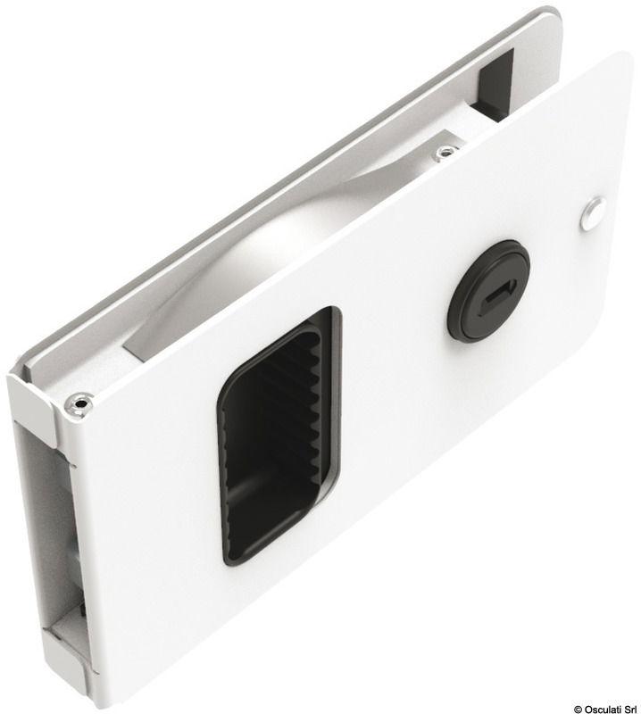 Chiusura Flush per porte ingresso bianco standard