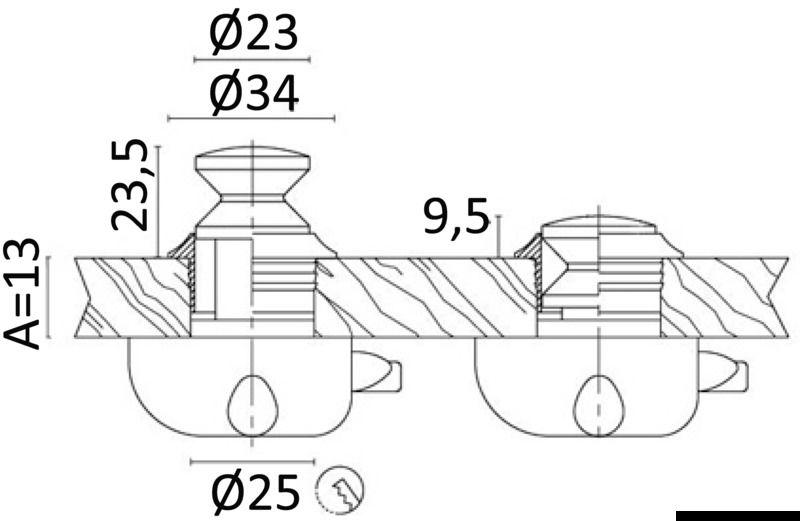 Pomello ot.cr. mm 16