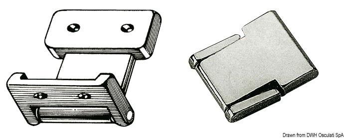 Cerniera flush deck 34x28