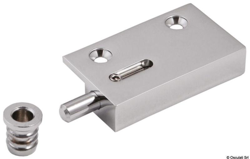 Cerniera a spillo DX + SX in ottone cm 35 x 60