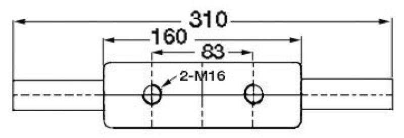 Bitta inox Nordik 310 mm