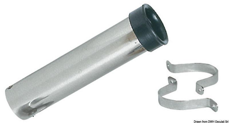 Portacanne inox 41 mm