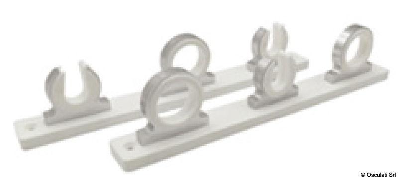 Portacanne in alluminio 3 posti