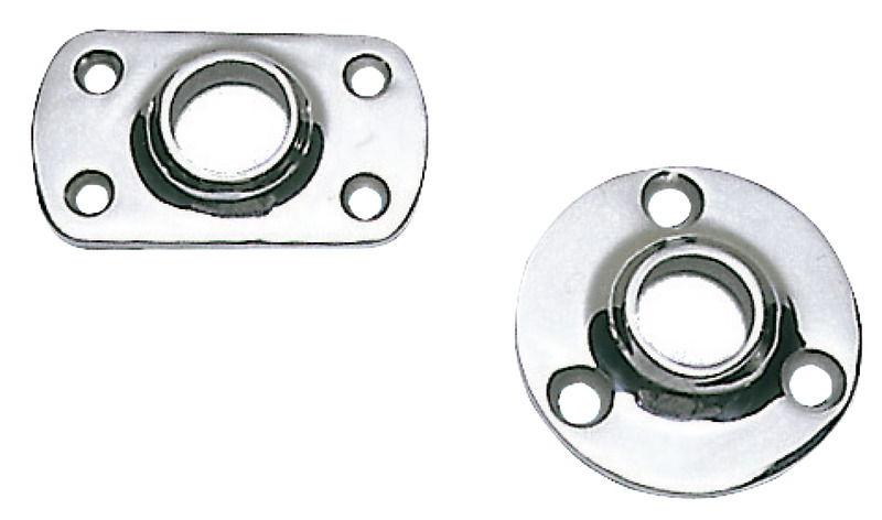 Base pulpito rettangolare 90° 25 mm