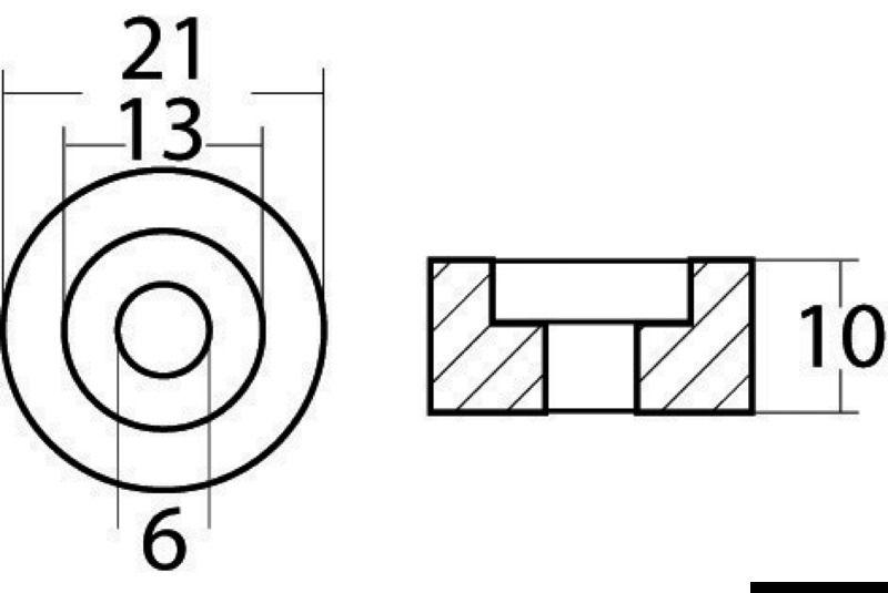 Anodo zinco Suzuki fuoribordo