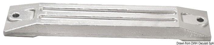 Anodo piastrina HONDA 75/225 HP