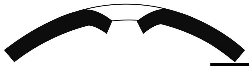 Profilo a “C” inox 20mm foro imbutito