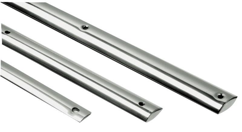 Profilo mezzo tondo inox mm 30 (barre da 3 m)