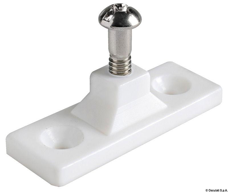 Piastrina nylon 22 mm