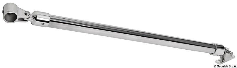 Kit bracci sostegno inox 25 mm