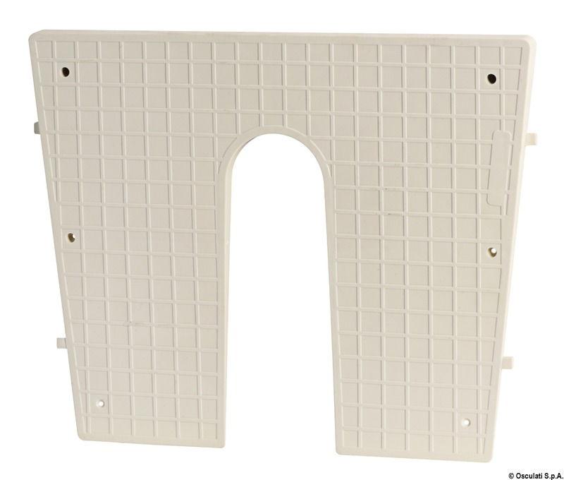 Tavoletta proteggi poppa RAL 9010 43 x 35 cm