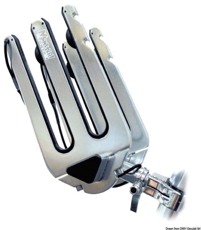 Staffa per wakeboards color alluminio