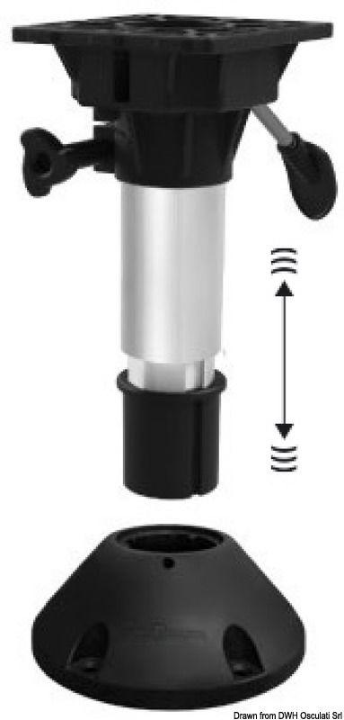 Supporto sedile Waverider base est. 370/450 mm