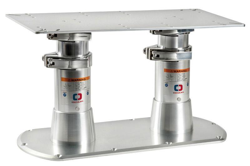 Gamba tavolo doppia base 615 x 300 mm