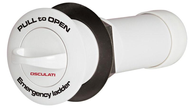 Scaletta emergenza fissaggio con dado