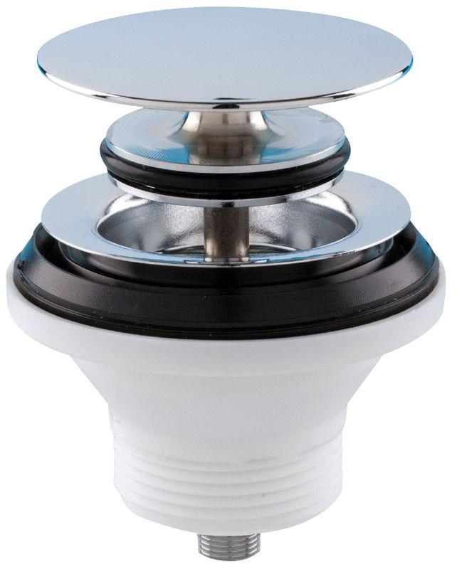 Piletta con tappo a fungo cromato