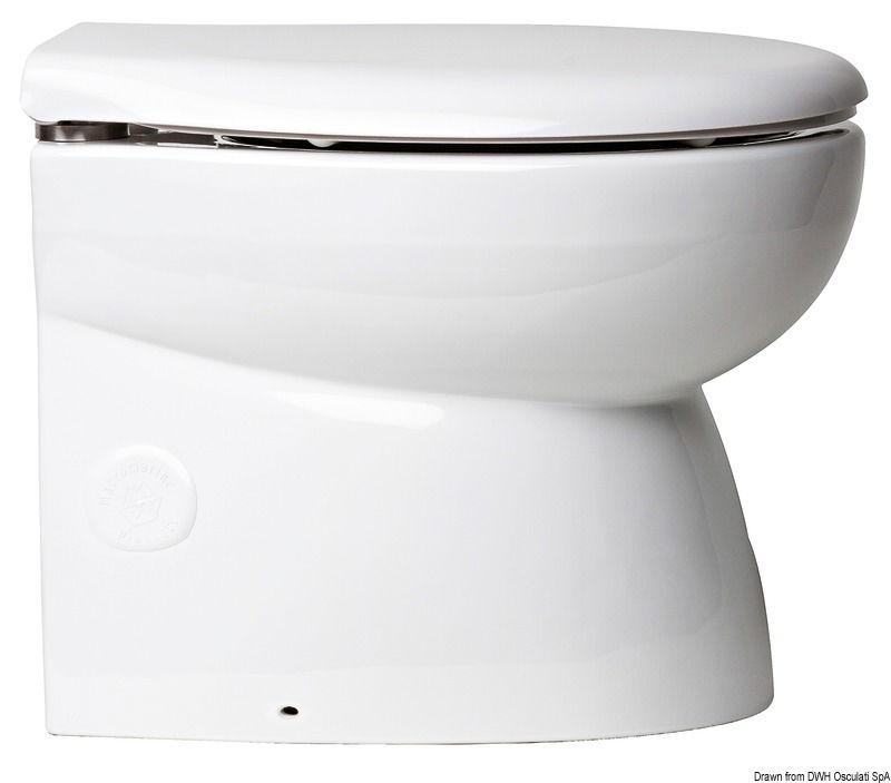 WC Silent Elegant 24 V posteriore dritto