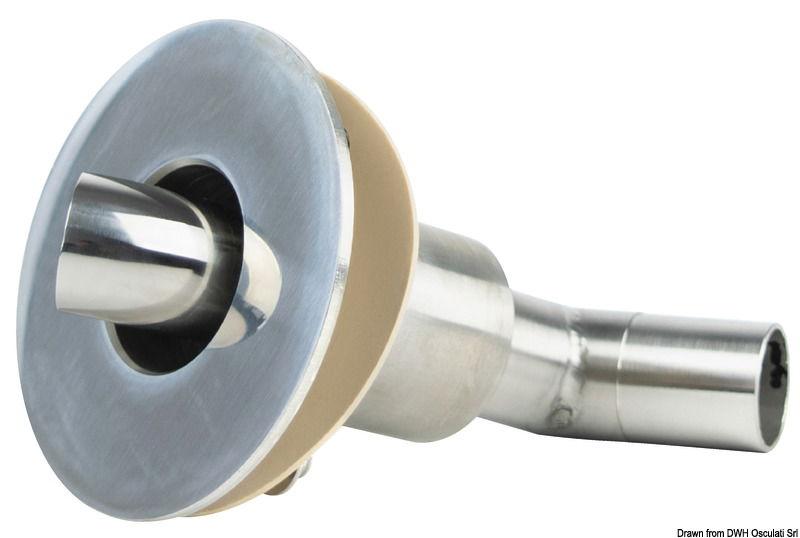 Adattatore di scarico con curva