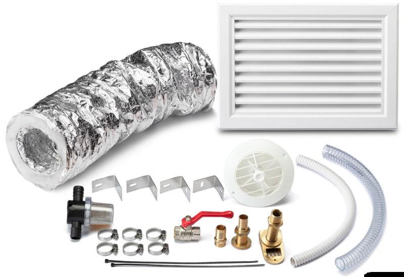 Kit accessori prima uscita aria e ricircolo acqua