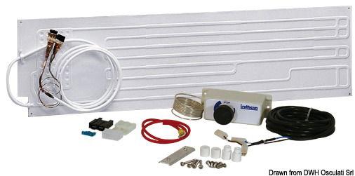 Evaporatore a piastra per frigo max 260 l