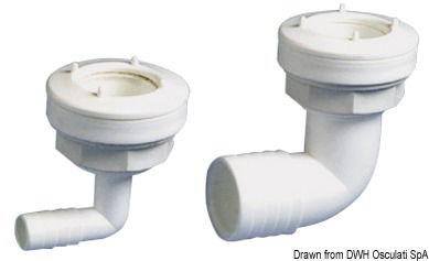 Bocchettone 15 mm 90°