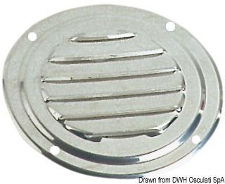 Griglia inox tonda 102 mm + antizanzare