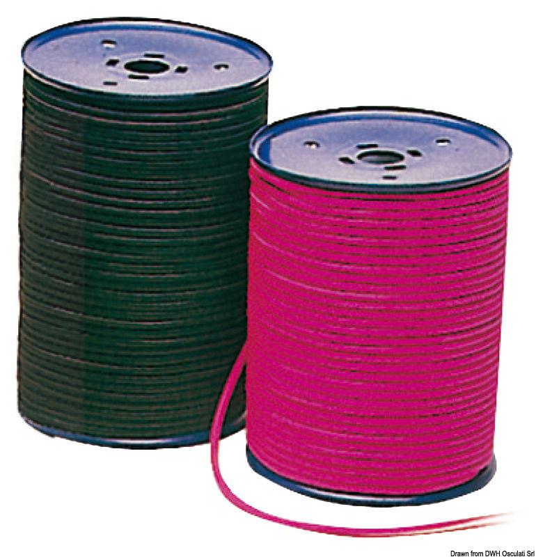 Cavo elastico bianco 5 mm