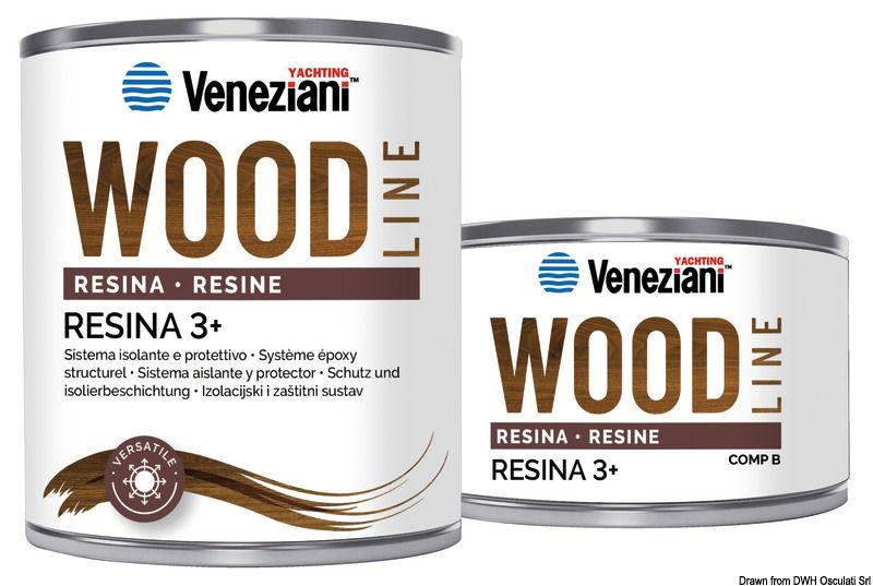 Resina 3+ Wood Line 0,75 l