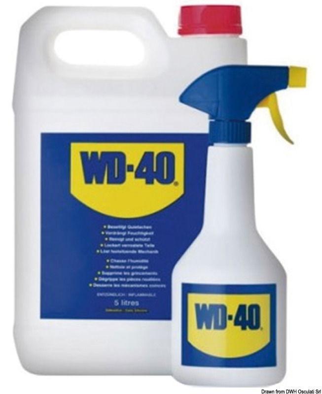 Lubrificante multiuso WD-40 5lt + 1 dosatore spray