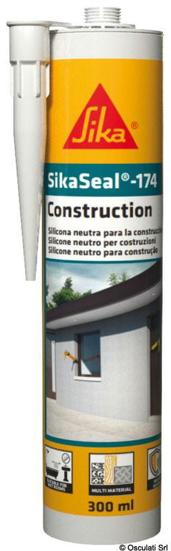 Silicone sigillante SikaSeal-174 nero 300ml