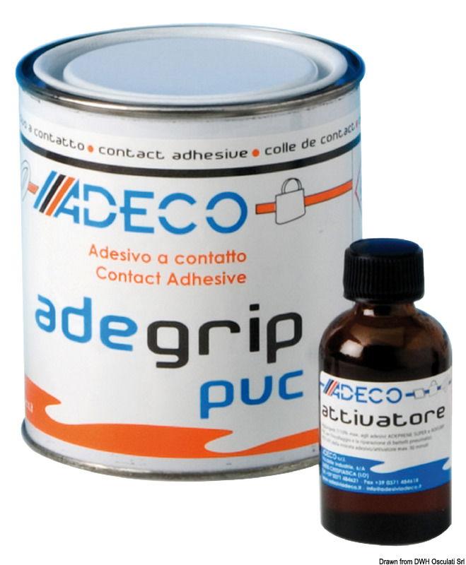 Collante per PVC 500 g + attivatore 30 ml ADEGRIP NA