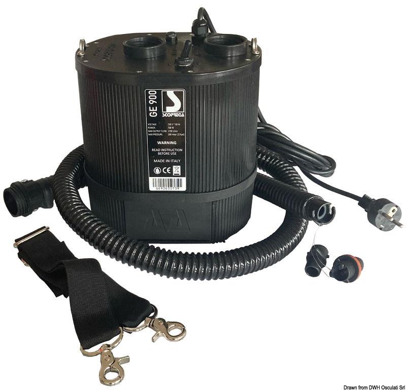 Gonfiatore SCOPREGA elettrico GE 900AA-PLUS 230V