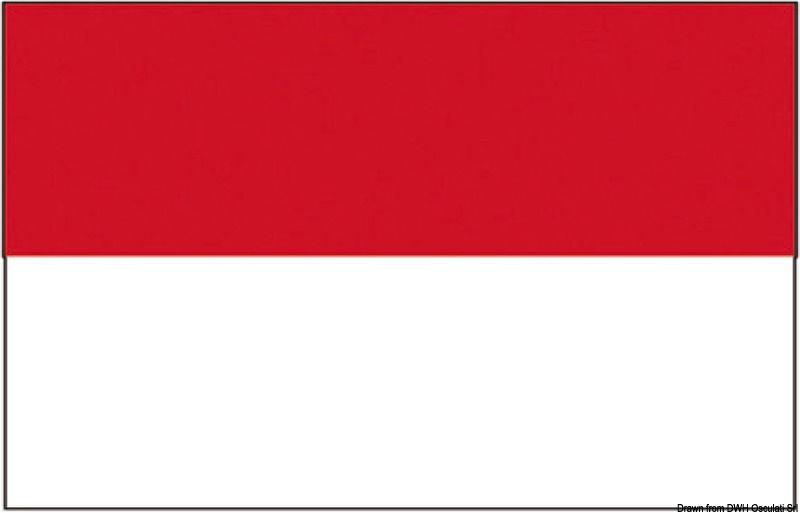 Bandiera Monaco 20x30