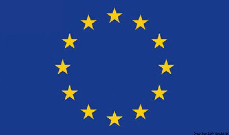 Bandiera Europa 20 x 30 cm