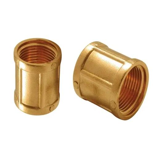 Manicotto ottone femmina/femmina 1/4"