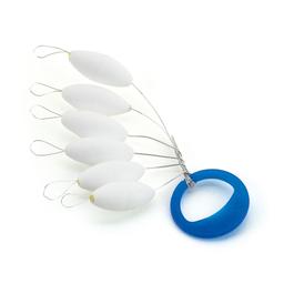 AKAMI FLOAT OVAL - WHITE, 6X13.5