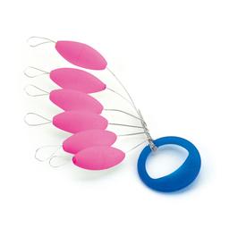 AKAMI FLOAT OVAL - Pink, 6X13.5