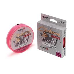 AKAMI TAPERED LEADER CHIKARA PINK - 0.16 - 0.57, 1.0 - 12