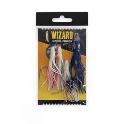 Sugoi Wizard Montatura da Traina Octopus e Jet Head - OCTOPUS WHITE BLUE PINK GLITTER / KONA BLUE GLITTER