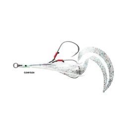 STR GUN'S TAKO BAIT CURLY - CLEAR GLEA, #2/0