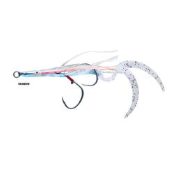 STR GUN'S TAKO BAIT CURLY - RAINBOW, #2/0
