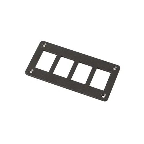 CORNICE PER PANNELLO INTERRUTTORE A 4 POSTI