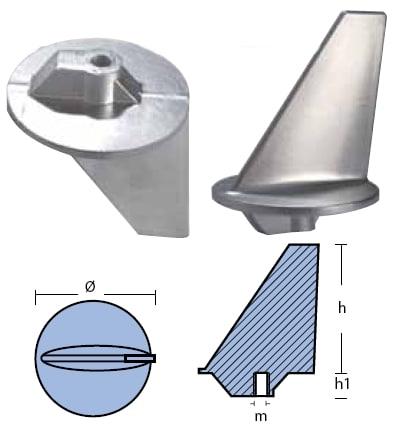 PINNA PER MOTORI MARINER 80/140 HP