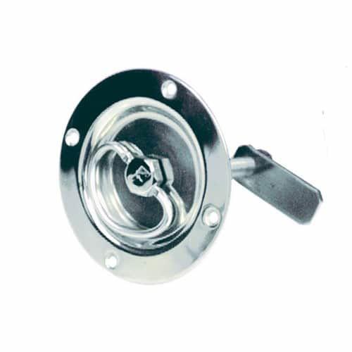 ALZAPAGLIOLO IN ACCIAIO INOX CON FERMO PER APERTURE