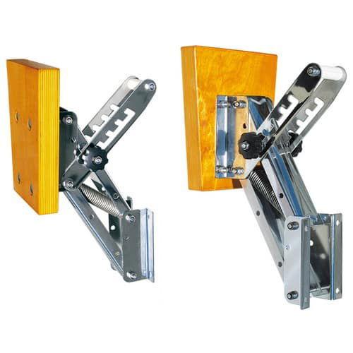 SUPPORTO MOTORE REGISTRABILE IN ACCIAIO INOX