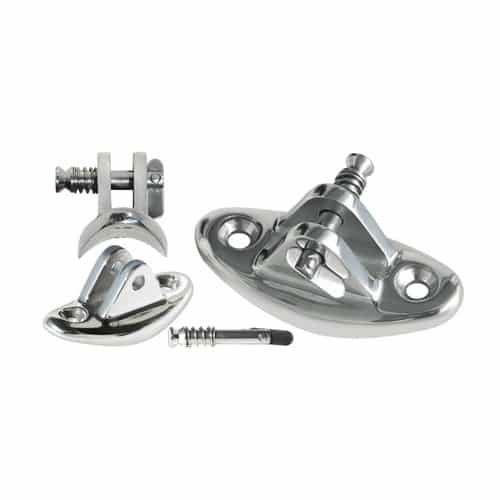 FORCELLA BASE CONCAVA CON PERNO SFILABILE