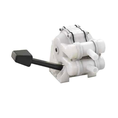 POMPA A PEDALE PER LAVELLO A DOPPIO EFFETTO