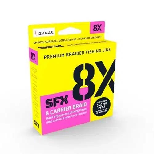 TRECCIATO SUFIX 8X HOT YELLOW 275 MT